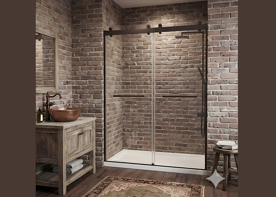 Commercial Soft-Close Sliding Shower Door | 304 Stainless Steel Frame | Hotel & Apartment Solution with precision linkage system, compliant with SGCC, CE, EN12150 standards