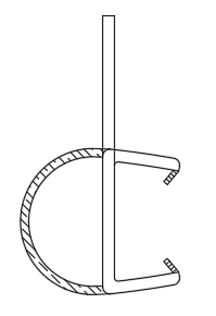 S9-DSJT-02 - Soft Bubble Water Seal Strip