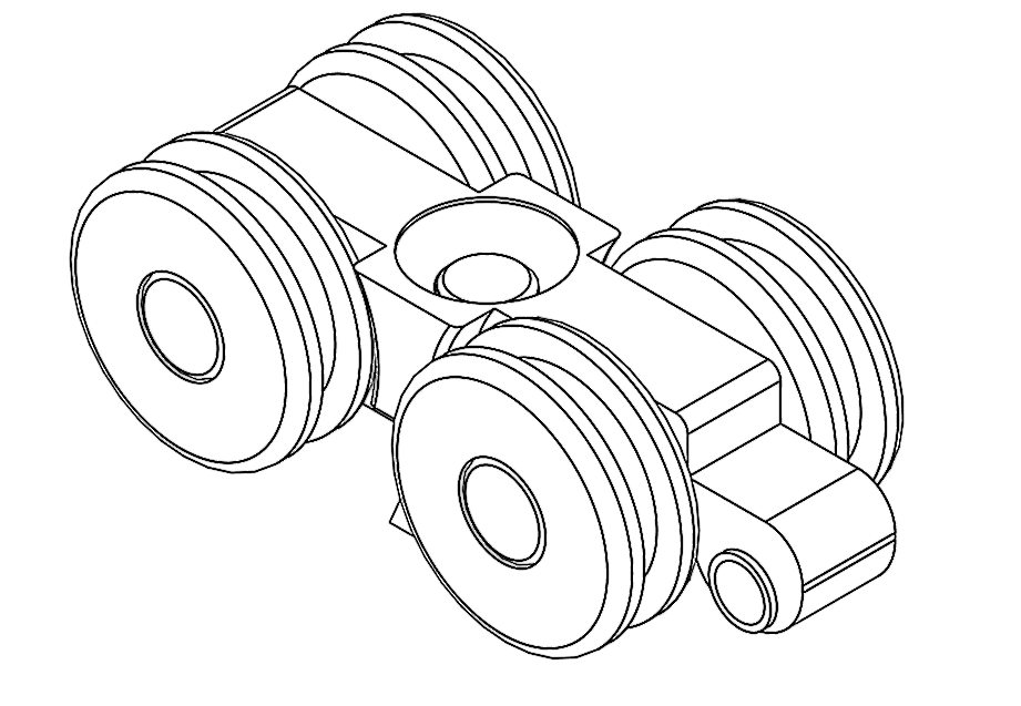 Saber 5 Fixed Stamped Plate