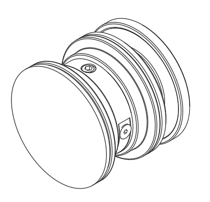 S9-DHL-02 - Ø55 Square-Tube Roller (Large)