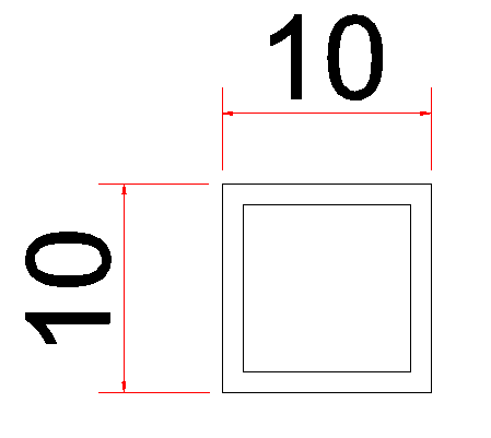 S9-XDS-02 - 10×10 mm Bottom Water Deflector