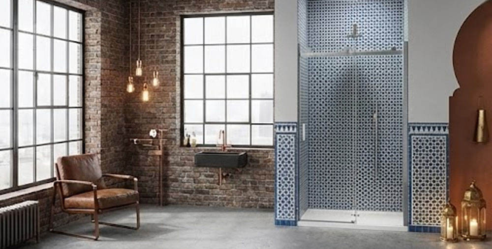 Slim Profile Aluminum Sliding Shower Door | Integrated Soft-Close | EN14428 Certified gallery 1