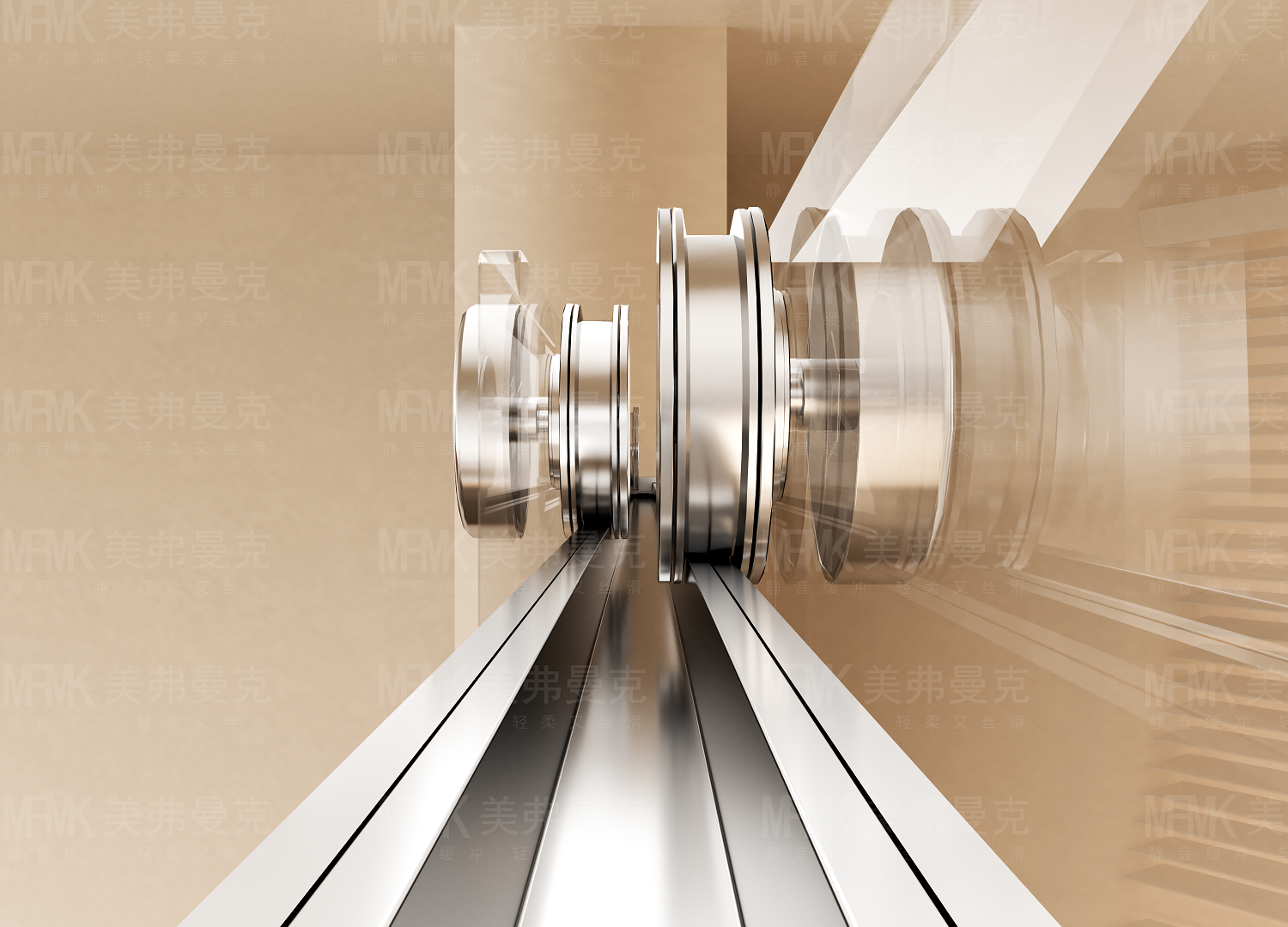 LW03 Series Frameless Stainless Steel Sliding Shower Door | Minimalist Design | LW03-Y20 gallery 5